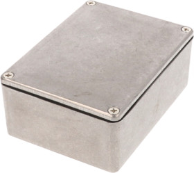 Aluminum die cast enclosure, (L x W x H) 110 x 82 x 44 mm, natural, IP65, 1590WS