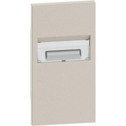 LIVING NOW plakietka lampki przeszkodowej 2mod. piaskowy beż KM71