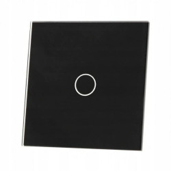 Livolo CZARNY PANEL SZKLANY 701-62