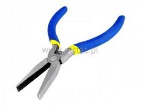 Szczypce płaskie długie 120mm grub.=7mm