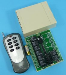 ZDALNE STEROWANIE 1000m 12V 8-KANAŁOWE