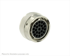 Złącze wielostykowe przemysłowe 23-pinowe Montaż na kablu Gniazdo Souriau Sunbank by Eaton