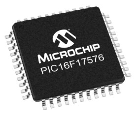 Mikrokontroler Microchip PIC16 TQFP 44-pinowy Montaż powierzchniowy PIC 28 kB 12bit 32MHz Flash