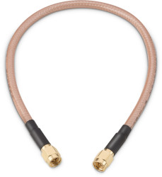 Kabel koncentryczny złącze A SMA złacze B SMA długość 304.8mm typ kabla RG142 Z zakończeniem