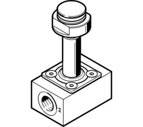 Pneumatyczny zawór elektromagnetyczny Festo Elektryczny VOFD-L12T-M32 G 0.8 Mpa 3 portowy