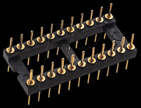 IC plug-in adapter, 14-pin