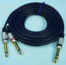 KABEL WT.6,3 ST-&gt;2xWT.6,3 MN 5,0mb MK-75