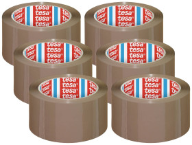Taśma do pakowania tesa tesapack® 04195-00001-04 (D x S) 66 m x 50 mm 66 m 6 Rolka(ek)