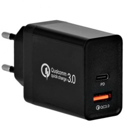 Ładowarka sieciowa PD + USB QuickCharge 3.0 36W VA0035 Vayox