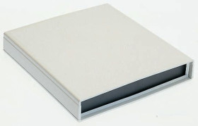 Obudowa do przyrządów ABS wysokość zew: 13 mm szerokość zew: 212 mm długość zew: 231 mm 231 x 212 x 13mm