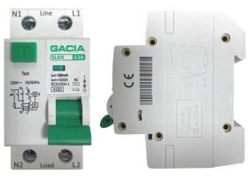 Wyłącznik Różnicowoprądowy Różnicówka z Członem Nadprądowym C 10A 1P+N AC