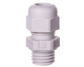 Dławnica kablowa poliamidowa M12 IP65 V-TEC VM12 LGR jasnoszara 2022862 /50szt./