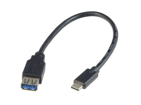 Adapter wtyk USB-C - gniazdo USB-A OTG Talvico DSKU450, 28cm