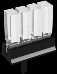 12.964.114 Light guide 4-way 7.7 mm, 3 x 2 mm, vertical