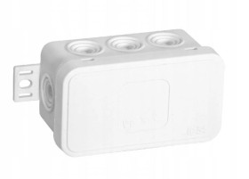 Puszka hermetyczna N/T IP54 89x42x38mm biała