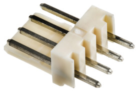 Złącze szpilkowe 4-pinowe raster: 2.5mm -rzędowe Molex Przewlekany 3.0A 250.0 V.
