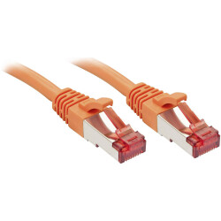 LINDY 47811 RJ45 Network Patch Cable CAT 6 S/FTP 5.00m Orange with Snagless