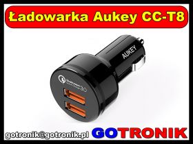 Ładowarka samochodowa AUKEY CC-T8 Quick Charge 3.0