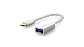Adapter Ugreen Us154 30702 Usb-A 3.0 (Żeński) / Usb-C 3.0 (Męski) Otg - Biały