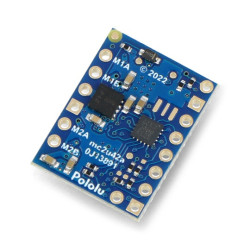 M2T256 - dwukanałowy sterownik silników DC 48V/1,8A - interfejs I2C - Pololu 5065