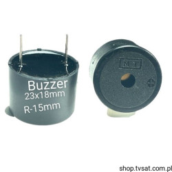 BUZZZER-23X18MM Buzzer, Generator 3 - 12 V 85 dB THT M-TRON