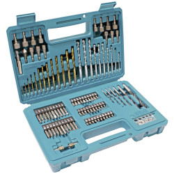 Makita B-68432 Drill and Bit set 102-piece for wood stone metal
