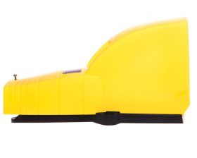 Wyłącznik nożny pojedynczy z osłoną żółty tworzywo 1Z 1R 1 krok XPEY310