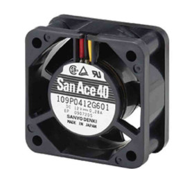 Wentylator osiowy 24 V DC DC 40 x 40 x 20mm 3.12W 10.9cfm 42dB(A) 130mA