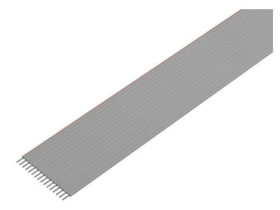 3801-16 Przewód o dł 30,5m wstążkowy 1,27mm linka Cu nieekranowany PVC szary