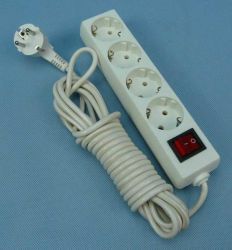 S-4xGN+Z+W SCHUKO 7,0mb PRZEDŁUŻACZ