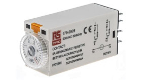 Przekaźnik Czasowy Zwłoczny Jednofunkcyjny 0.2 › 5S Dpdt 2-Stykowy Dpdt 230V Ac