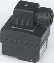 Czujnik przepływu Burkert Wtyk kablowy PNP Kompaktowy 12 → 36 V dc