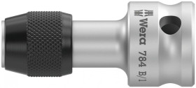 784 B 3/8 Adapter z mechanizmem szybkomocującym, 784 B/1 x 1/4 x 43 mm, WERA 05042755001