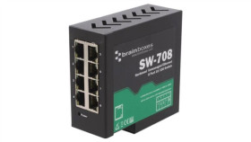 Sw-708 Switch Ethernet, (Niezarządzalny), Liczba Portów: 8, 5÷30V Dc, Rj45