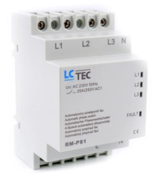 Automatyczny przełącznik faz 25A 230V 150MS / RM-PS1
