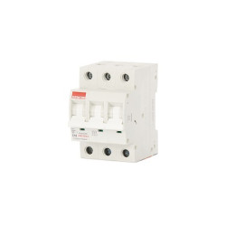 Wyłącznik nadprądowy MCB, Typ C, 3-biegunowy, 50A, 415V, na szynę DIN, Contactum CPB1050C3
