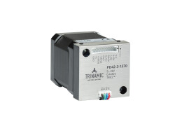NEMA 17 smart stepper motor 9 to 28V, 22Ncm, 256 µSteps, S-Shaped and SixPoint ramp controller with RS485 interface, closed loop