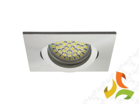 Oczko halogenowe, oprawa sufitowa punktowa, ruchoma EVIT CT-DTL50-AL 12V 50W MR16 Gx5.3 IP20 18560 aluminium KANLUX