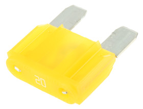 Bezpiecznik samochodowy, 20A kolor Żółty, Littelfuse 32V dc