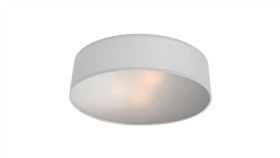 Plafon Z Abażurem Białym Do Salonu Alto O40cm Lp-81008/3C Wh Light Prestige