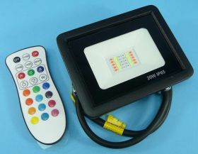 HALOPAK RGB 20W LED 140x180x97 IP65