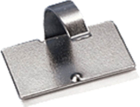 Mounting base, max. bundle Ø 15.7 mm, steel, silver, self-adhesive, (L x W x H) 30 x 19.7 x 19 mm, MACC62-A-C