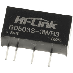 Przetwornica Hi-Link B0503S-3WR3 5 V DC / 3.3 V dc - 3 W