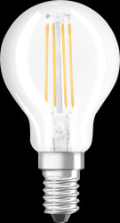 4058075115316 LED bulb E14, 4 W, 470 lm, 2700 K, filament