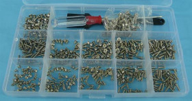 ZESTAW ŚRUB STOŻK.M2/M2,5/M3 600szt ZEST