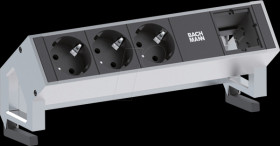 902.200 DESK2 3x protective contact 1x ABD GST18, white