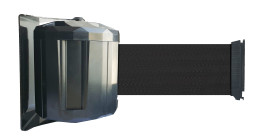 Naścienna szpula z taśmą długość taśmy 10m Bariera chowana Czarny