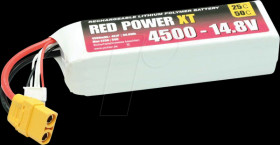 Li-Po battery, 14.8 V, 4500 mAh