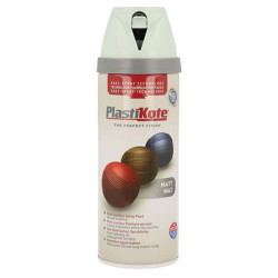PlastiKote 440.0023113.076 Twist &amp; Spray Matt Duck Egg Blue 400ml