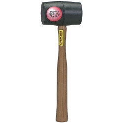 Estwing 24062 EDH-18 Black Deadhead Rubber Mallet, 18oz